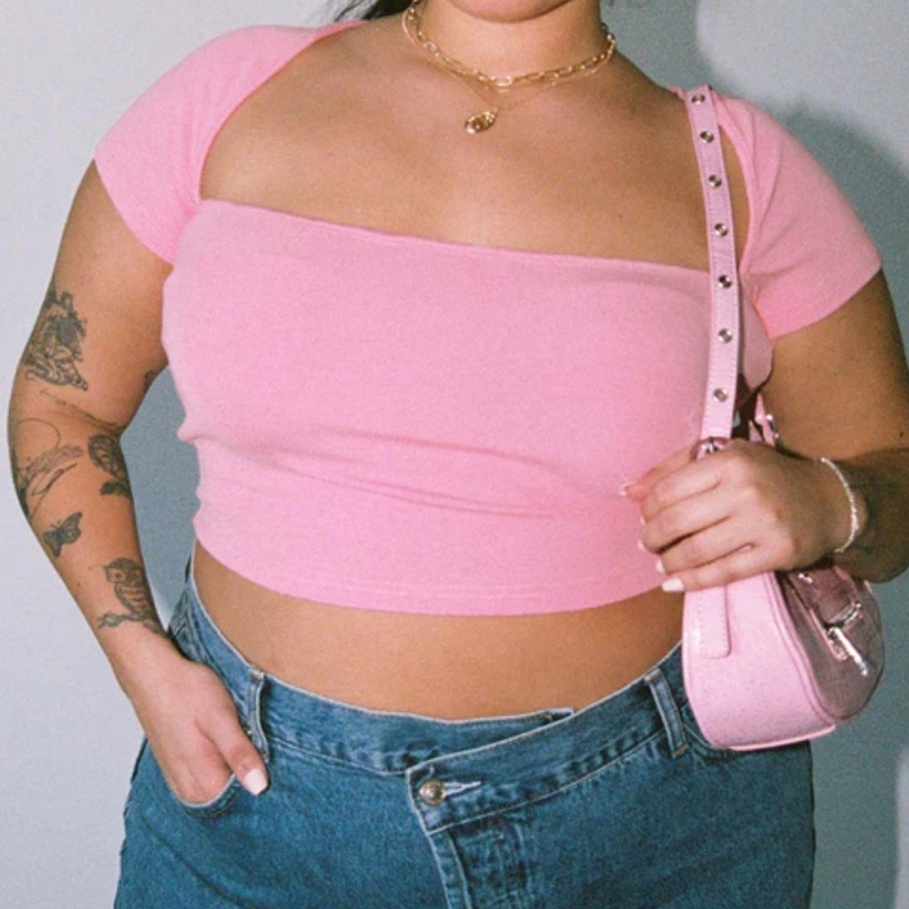 NWT Princess Polly Dianne Top Pink Curve